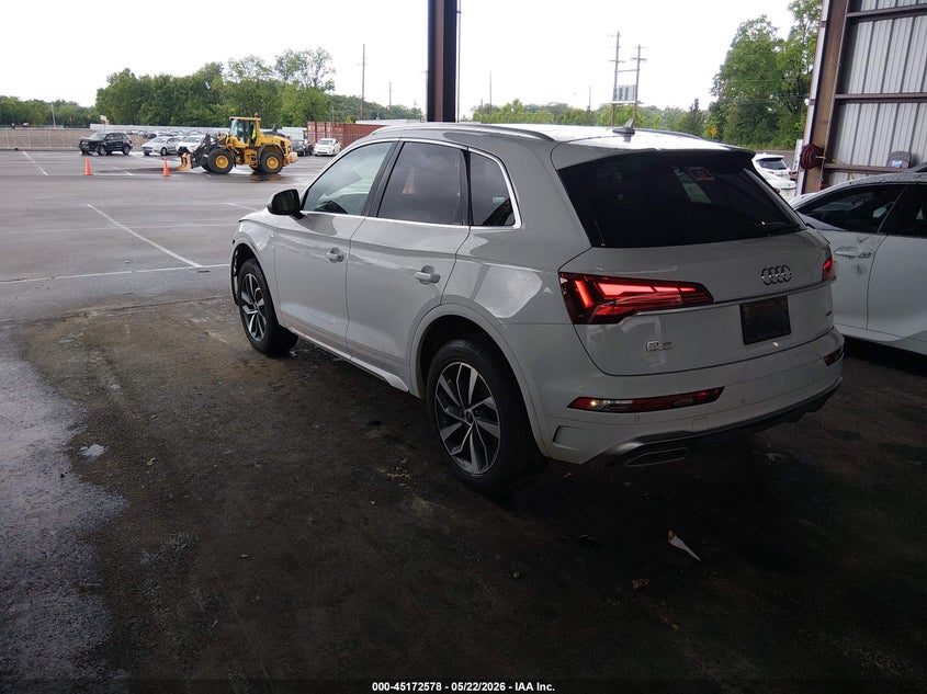 Vin: wa1eaafy2p2178118, lot: 45670264, audi q5 premium plus 45 tfsi s line quattro 20233
