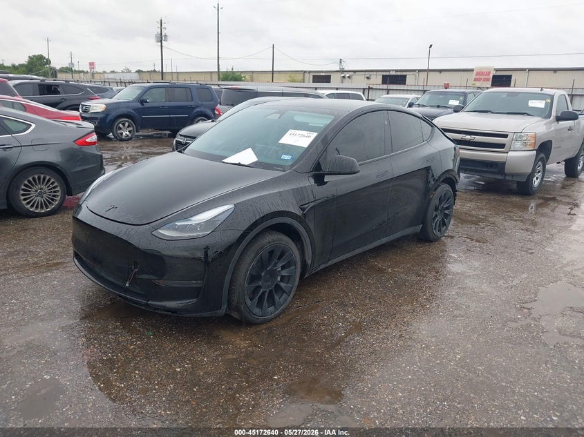 Vin: 7saygded7rf018529, lot: 45670326, tesla model y long range single motor rear-wheel drive/rwd 20242