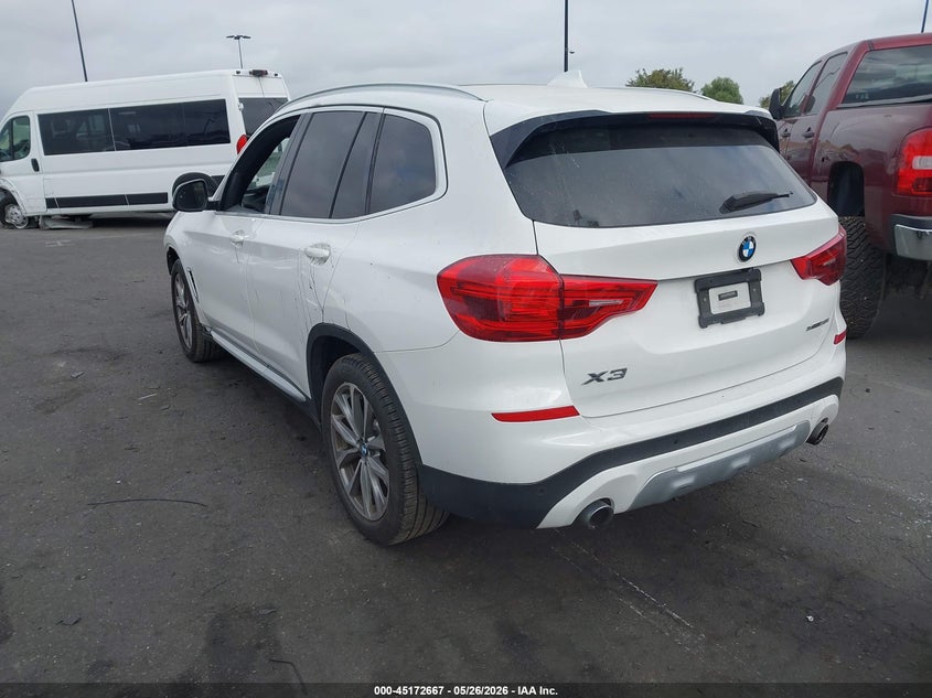 Vin: 5uxtr7c51klr46644, lot: 45670353, bmw x3 sdrive30i 20193