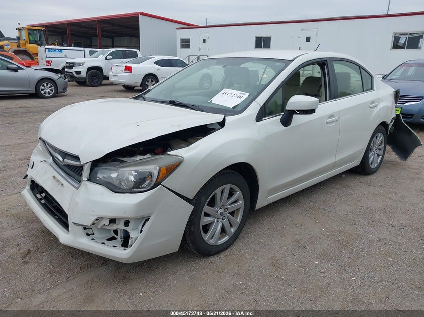 Vin: jf1gjab64gh005979, lot: 45670434, subaru impreza 2.0i premium 20162