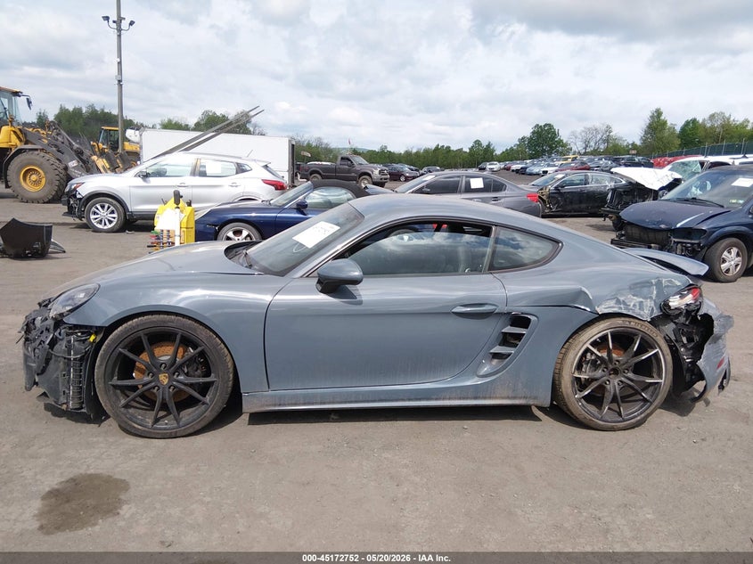 2017 Porsche 718 Cayman VIN: WP0AA2A86HS270870 Lot: 45172752