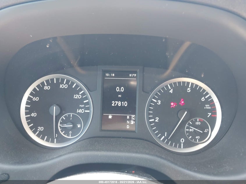 2018 Mercedes-Benz Metris VIN: WD4PG2EE6J3494929 Lot: 45172816