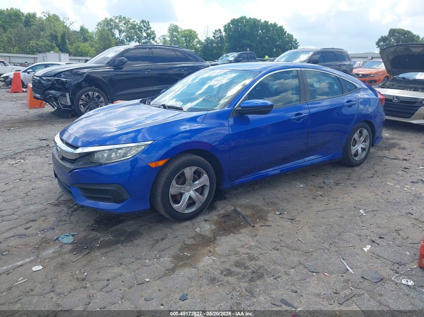 2016 Honda Civic Lx 2HGFC2F5XGH560020 photo 1