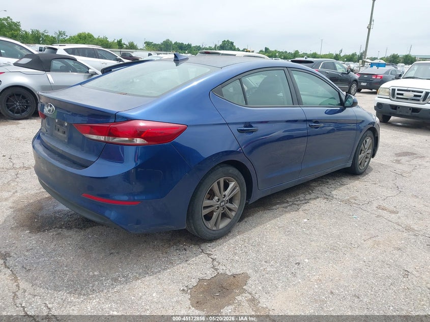 VIN 5NPD84LF7JH290453 2018 HYUNDAI ELANTRA SEL