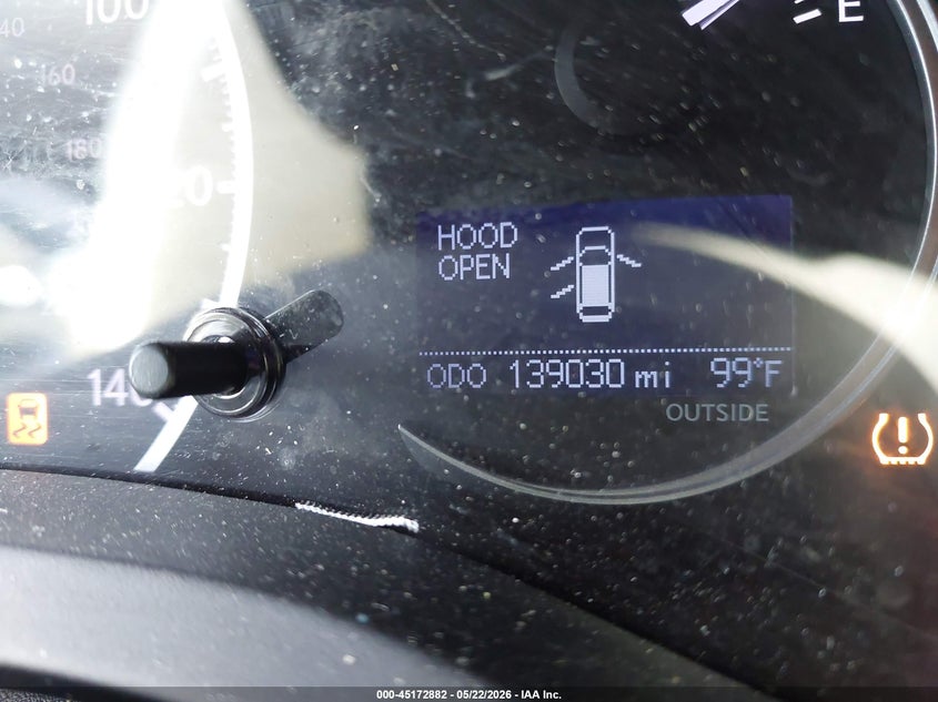 2012 LEXUS CT HATCHBACK 1.8L I-4 DOHC, VVT, 98HP