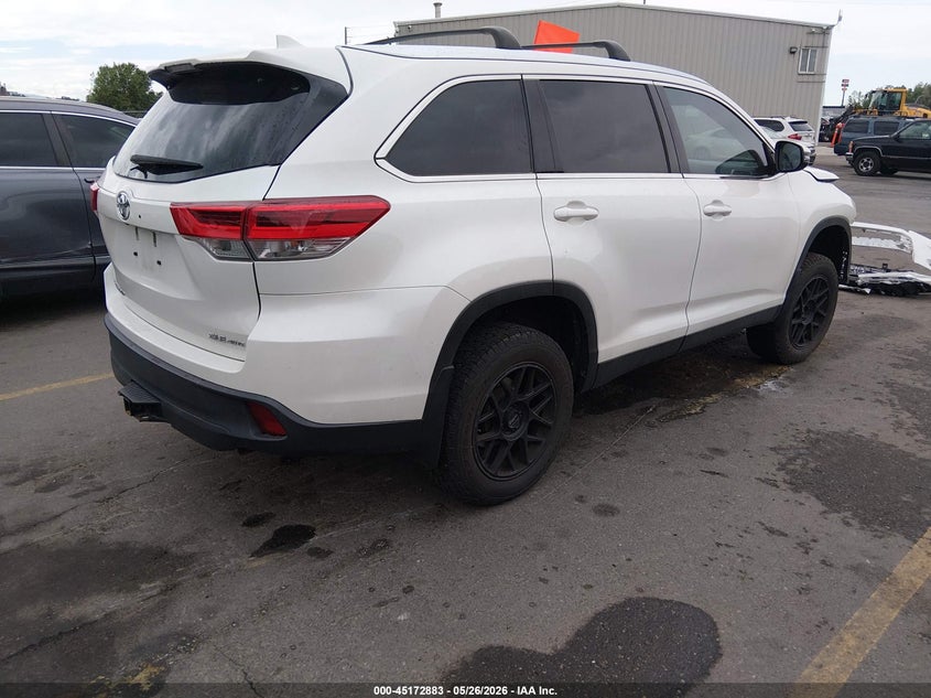 Vin: 5tdjzrfh8ks591173, lot: 45670569, toyota highlander xle 20194