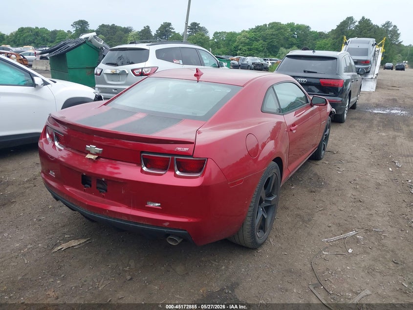 2012 Chevrolet Camaro 3.6 1Lt red Lot 111045172885 Vin 2G1FB1E39C9195208