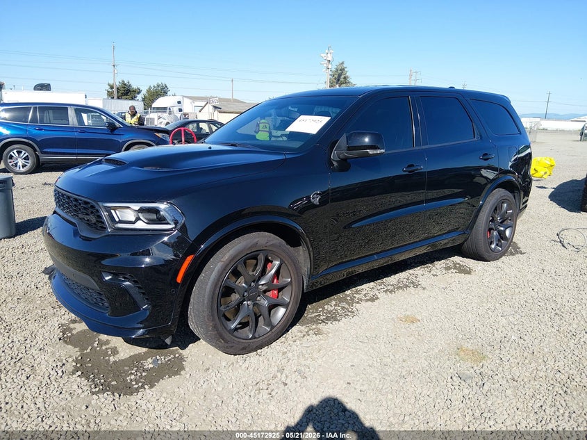 Vin: 1c4sdjh93sc539056, lot: 45670611, dodge durango srt hellcat awd 20252
