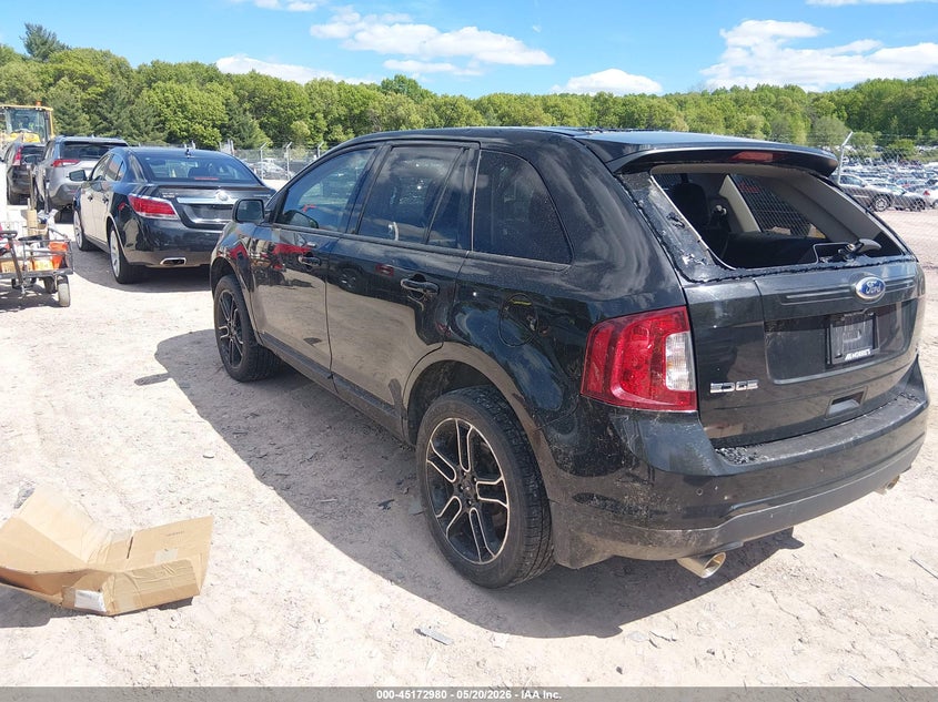 Vin: 2fmdk4jc9eba72831, lot: 45670666, ford edge sel 20143