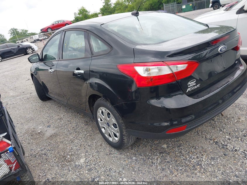 2012 Ford Focus 2.0 Se black Lot 111045172993 Vin 1FAHP3F21CL350903