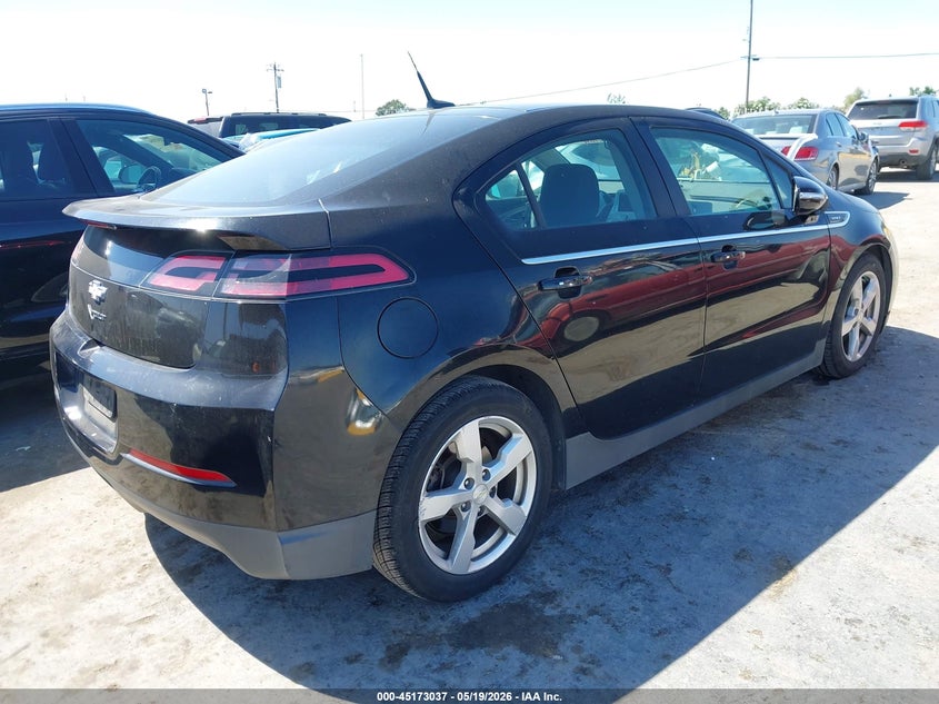 Vin: 1g1ra6e4xdu128854, lot: 45670723, chevrolet volt 20134