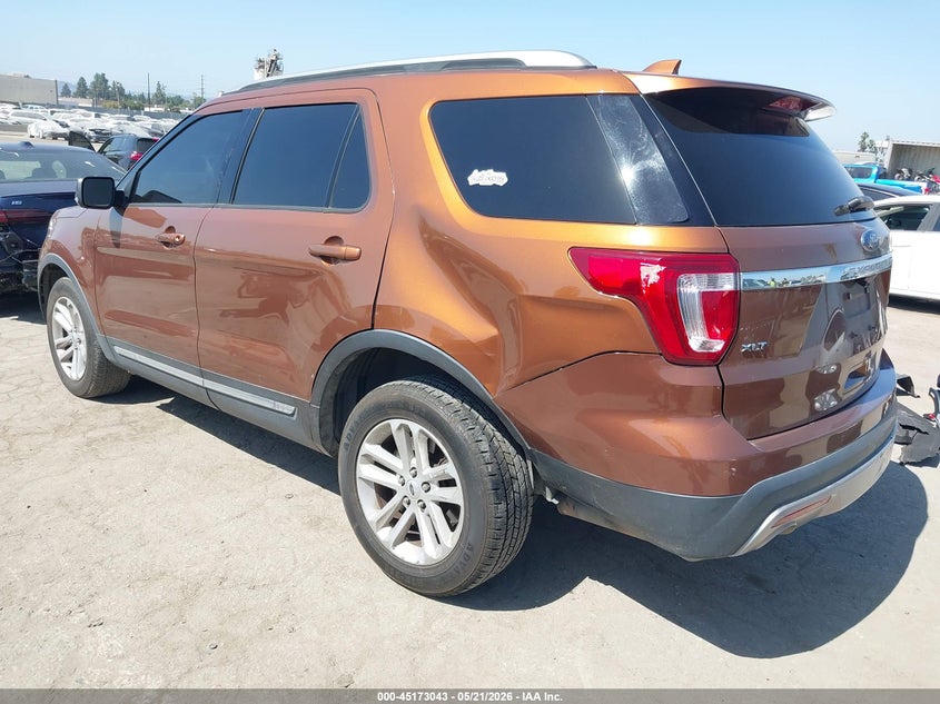 2017 FORD EXPLORER auction photo 3