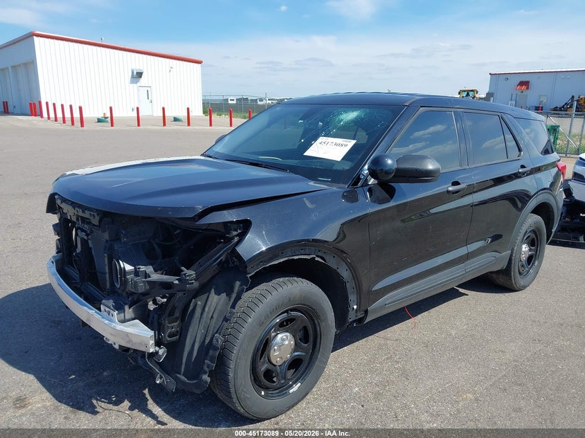 Vin: 1fm5k8abxpgc00170, lot: 45670775, ford police interceptor utility 20232