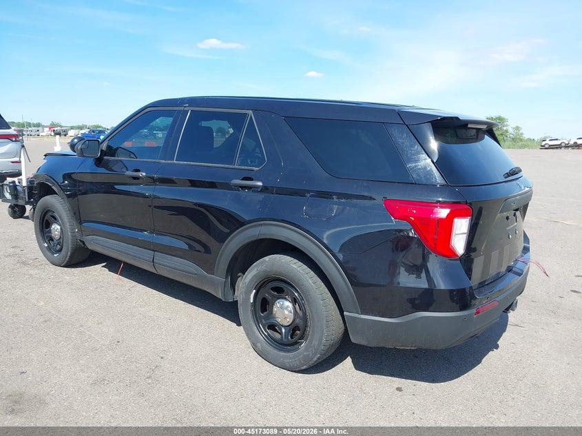 Vin: 1fm5k8abxpgc00170, lot: 45670775, ford police interceptor utility 20233