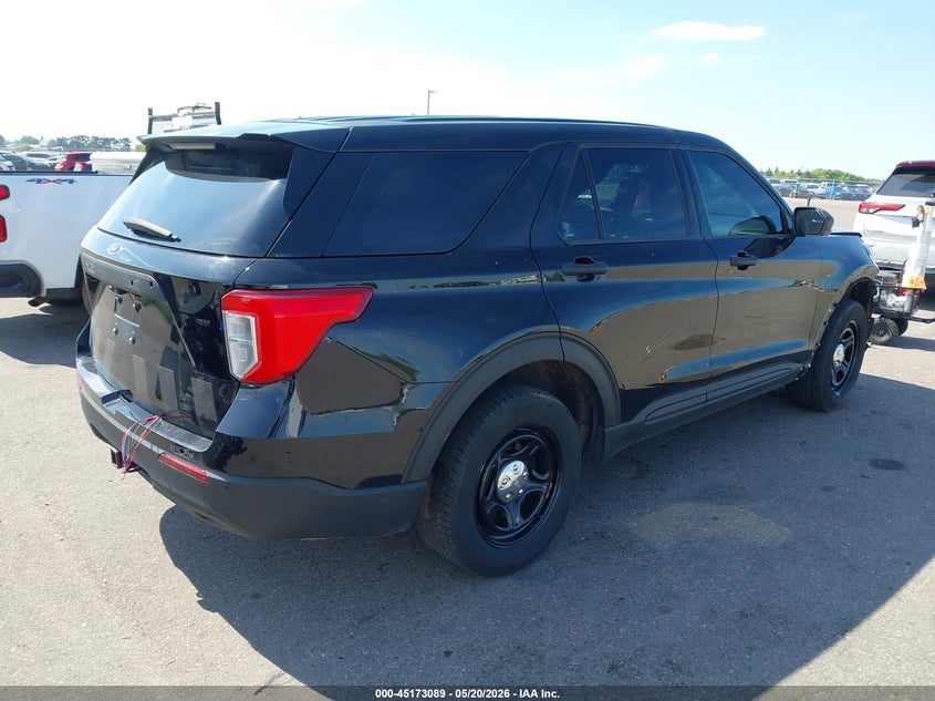 Vin: 1fm5k8abxpgc00170, lot: 45670775, ford police interceptor utility 20234