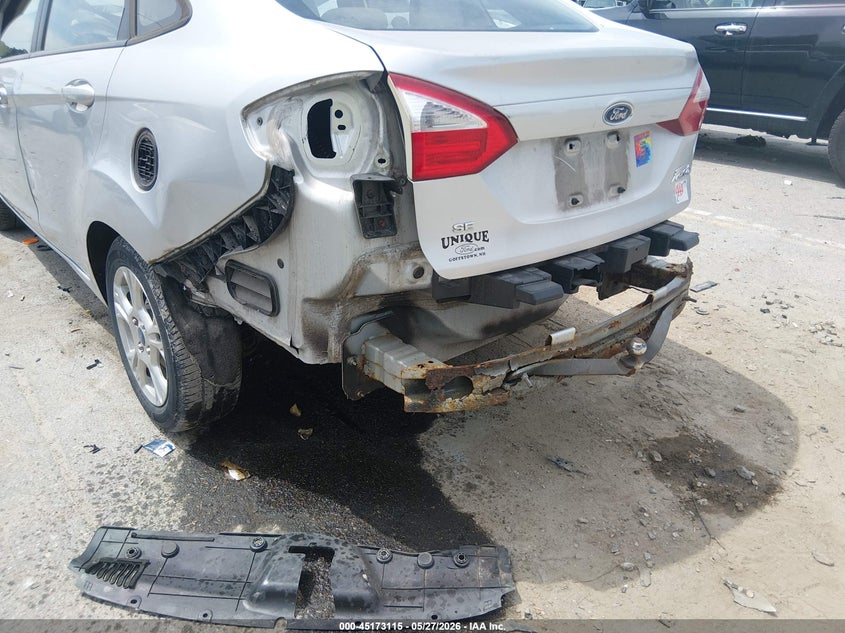 2014 FORD FIESTA SEDAN 1.6L I-4 DOHC, VVT, 120HP