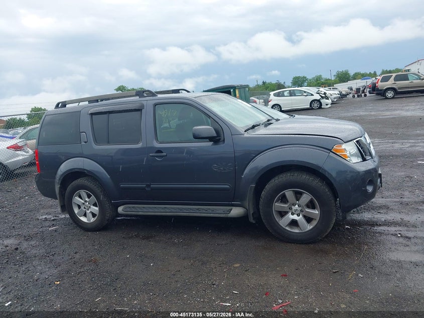 2011 Nissan Pathfinder Sv VIN: 5N1AR1NB2BC608061 Lot: 45173135