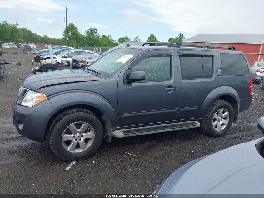 2011 Nissan Pathfinder Sv VIN: 5N1AR1NB2BC608061 Lot: 45173135