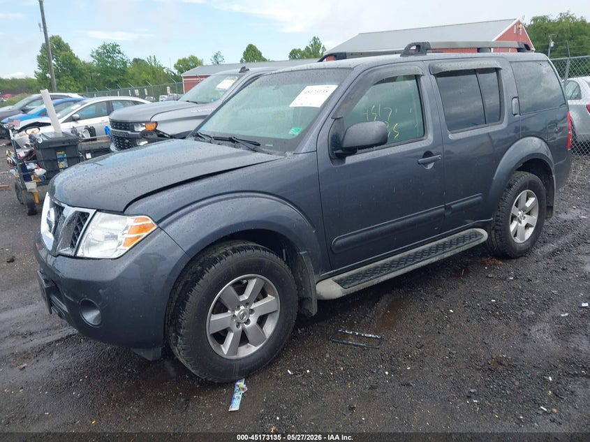 Vin: 5n1ar1nb2bc608061, lot: 45670821, nissan pathfinder sv 20112