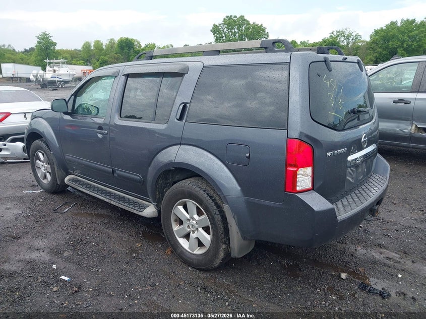 Vin: 5n1ar1nb2bc608061, lot: 45670821, nissan pathfinder sv 20113