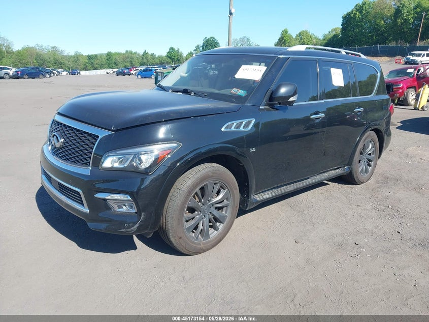 Vin: jn8az2ne8f9082028, lot: 45670840, infiniti qx80 limited 20152