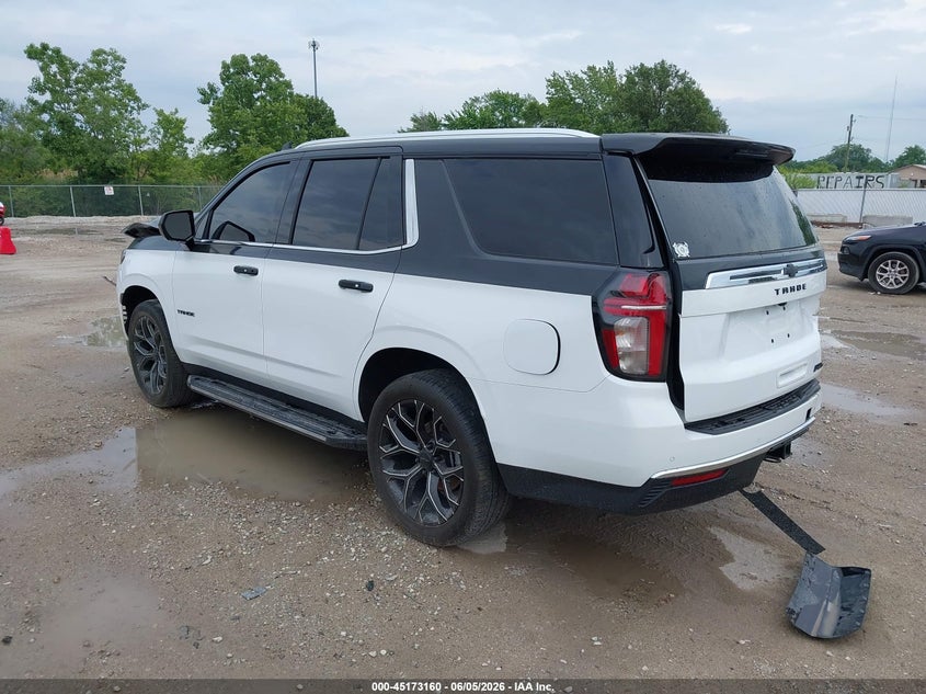 2022 CHEVROLET TAHOE 5.3L V-8 DI, VVT, 35(VIN: 1GNSKNKD3NR142966