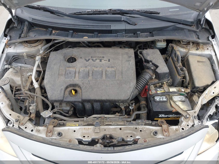 2011 TOYOTA COROLLA SEDAN 1.8L I-4 DOHC, VVT, 132HP