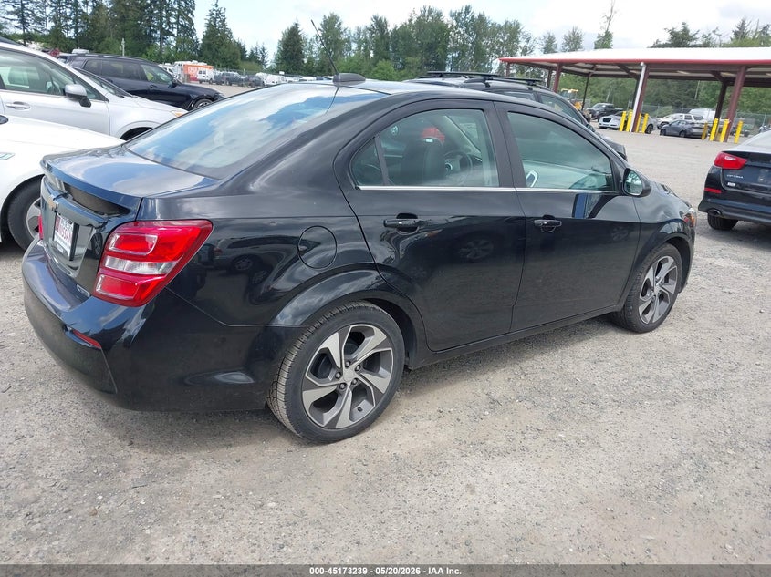 Vin: 1g1jf5sb5j4136495, lot: 45670925, chevrolet sonic premier auto 20184