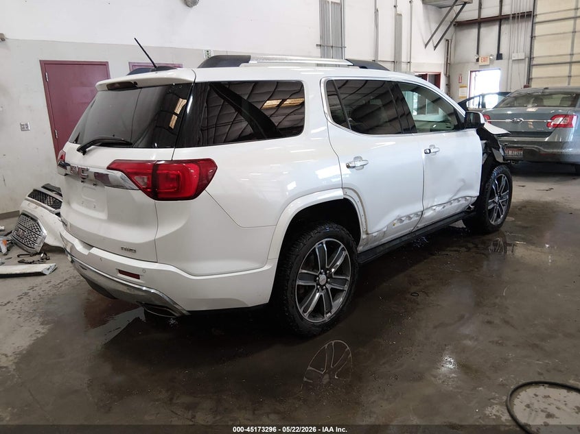 Vin: 1gkknxls3hz146355, lot: 45670982, gmc acadia denali 20174