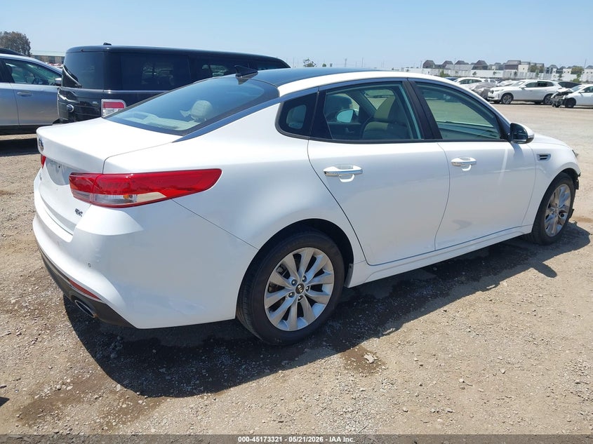 Vin: 5xxgu4l30gg046890, lot: 45671007, kia optima ex 20164