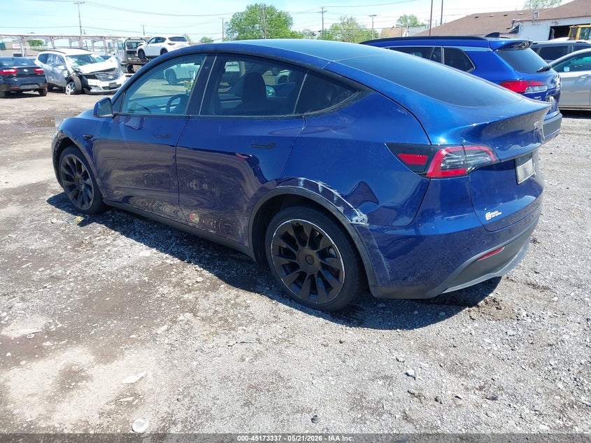 Vin: 5yjygdee8mf265301, lot: 45671023, tesla model y long range dual motor all-wheel drive 20213