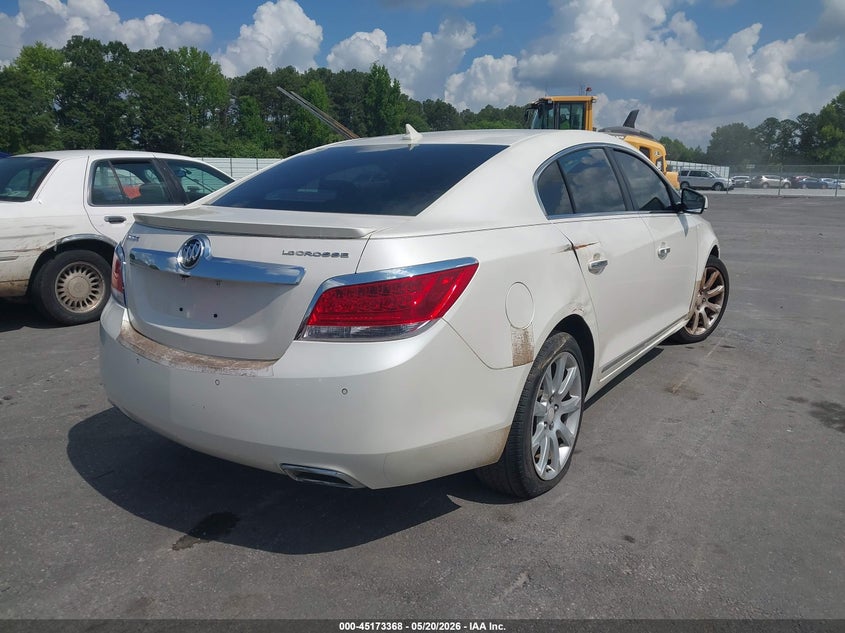 2012 Buick Lacrosse 3.6 Lacrosse Touring Group white Lot 111045173368 Vin 1G4GJ5G39CF139632