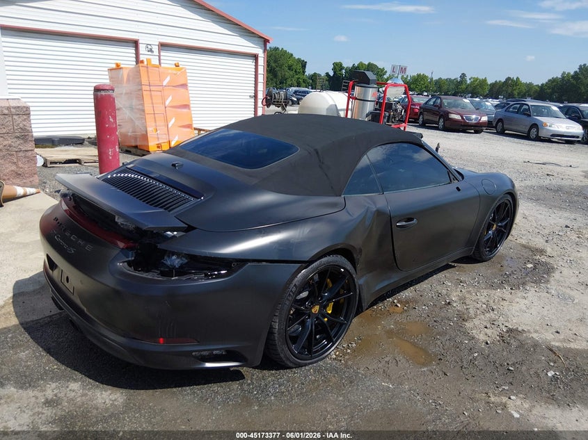 Vin: wp0cb2a99hs155193, lot: 45671063, porsche 911 20174