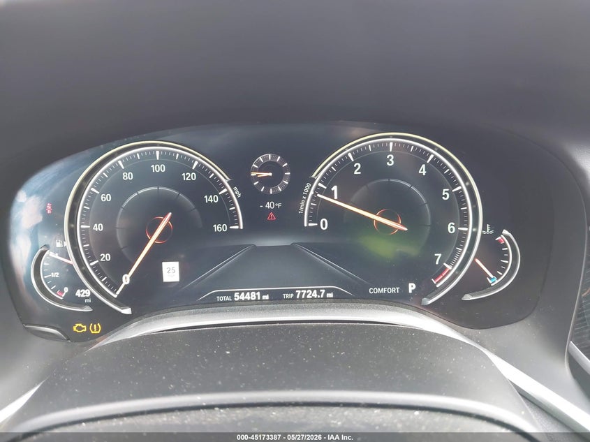 2019 BMW 750I VIN: WBA7F0C5XKGM26015 Lot: 45173387