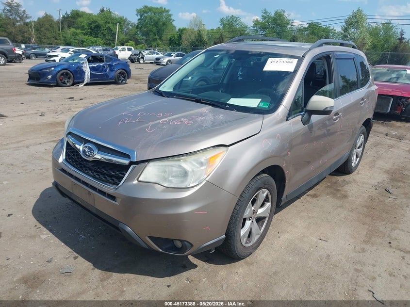 JF2SJAPC6EH505787 2014 Subaru Forester 2.5i Touring photo 1