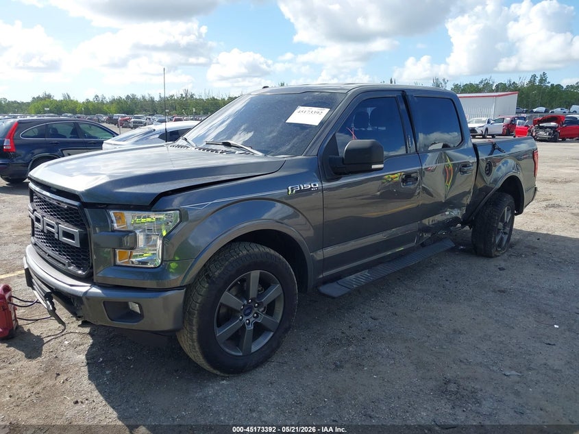 2017 Ford F-150 Xlt 1FTEW1EF2HKE33634 photo 1