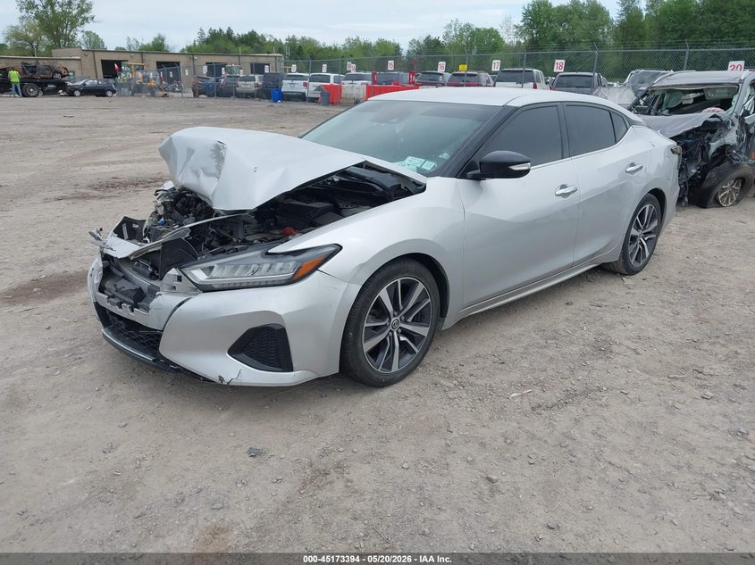 Vin: 1n4aa6cv6lc378487, lot: 45671080, nissan maxima sv xtronic cvt 20202
