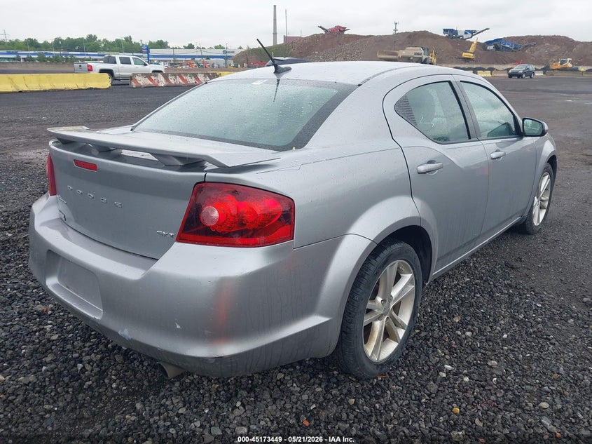 Vin: 1c3cdzcb2dn588239, lot: 45671135, dodge avenger sxt 20134