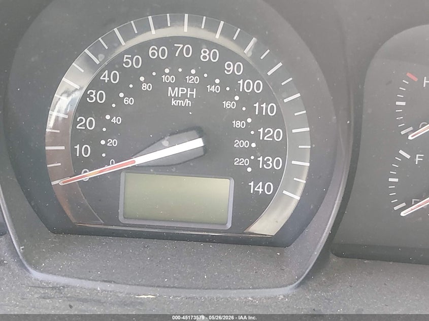 2008 Kia Spectra Ex VIN: KNAFE122385558159 Lot: 45173579
