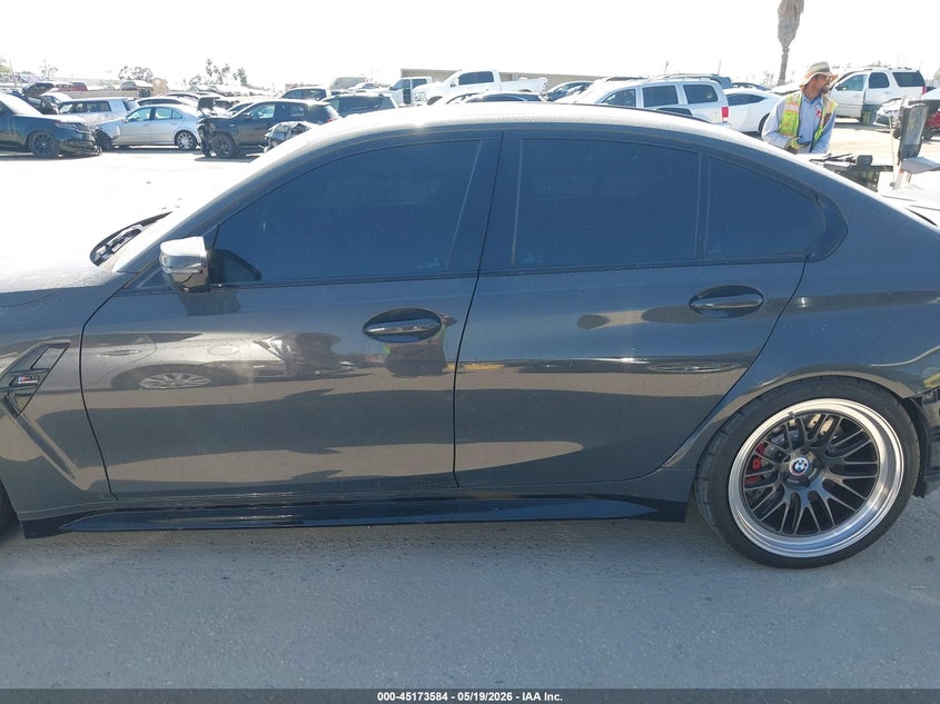 2024 BMW M3 Competition xDrive VIN: WBS43AY06RFT37858 Lot: 45173584