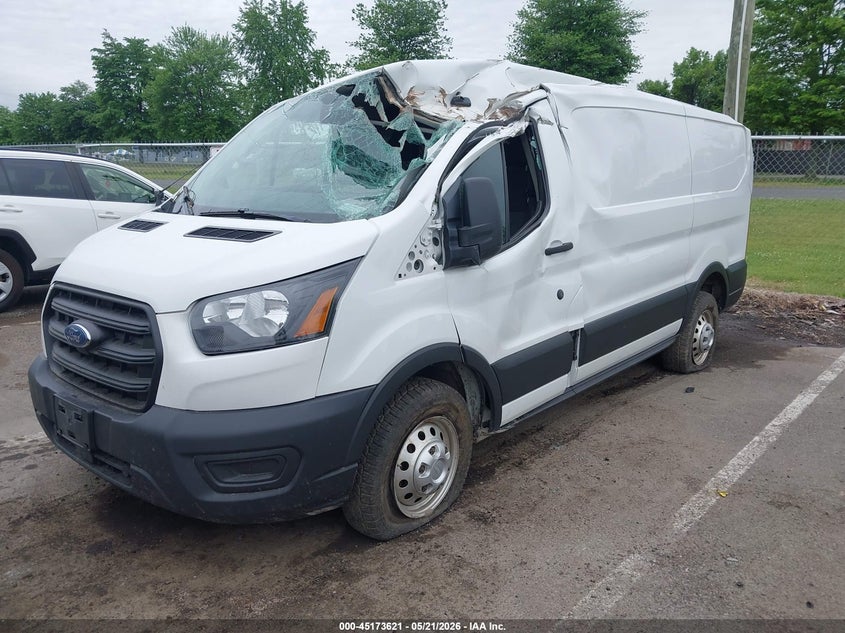 Vin: 1ftye2y83lkb79749, lot: 45671307, ford transit-150 20202