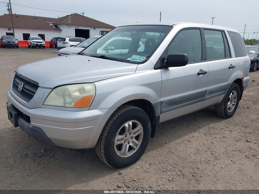 2005 Honda Pilot Lx 2HKYF18135H572324 photo 1