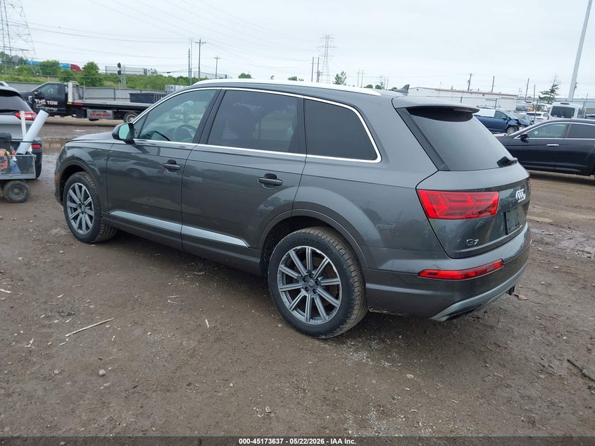 Vin: wa1vaaf70jd038281, lot: 45671323, audi q7 3.0t premium 20183