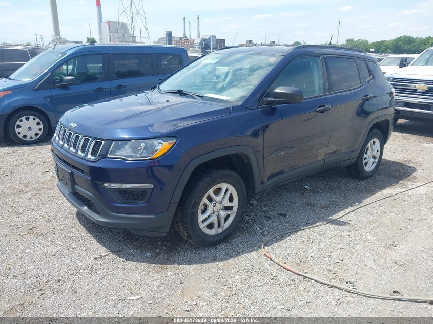 2018 Jeep Compass Sport 4x4 3C4NJDAB9JT392247 photo 1