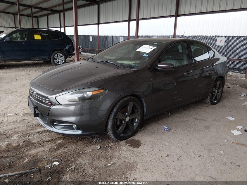 Vin: 1c3cdfeb0fd122751, lot: 45671334, dodge dart gt 20152