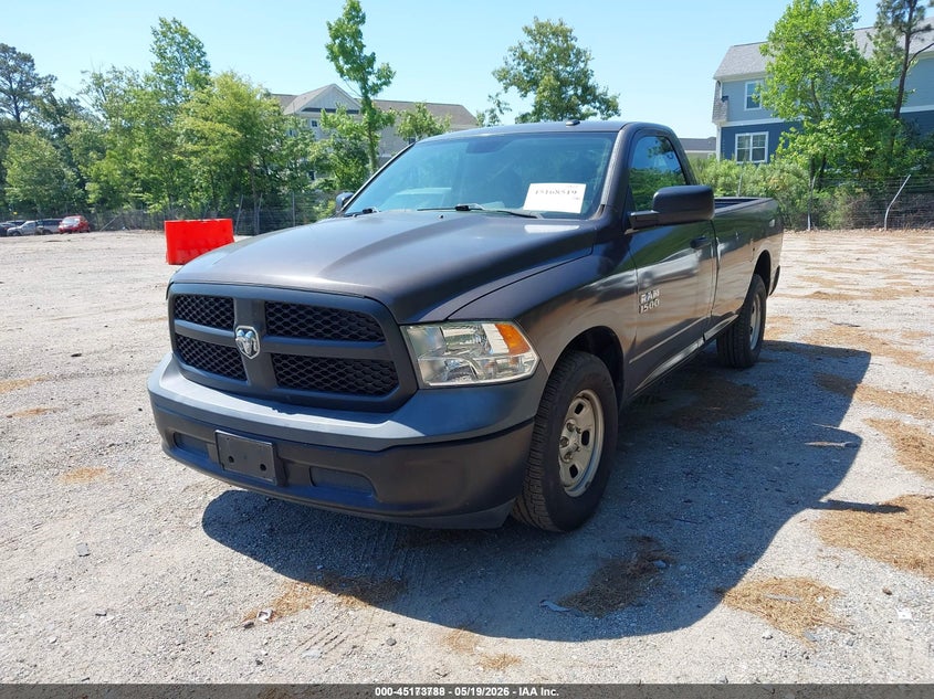 Vin: 3c6jr6dg0hg680985, lot: 45671474, ram 1500 tradesman  4x2 8' box 20172
