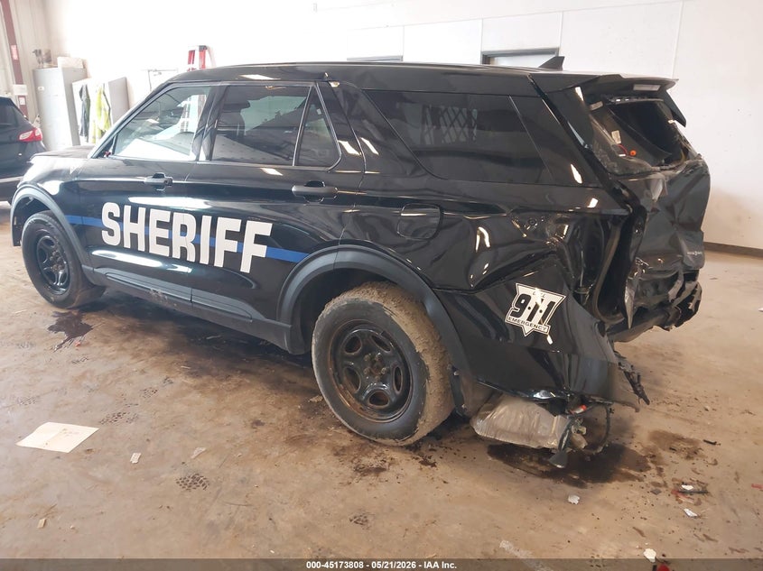 Vin: 1fm5k8ab2rga25674, lot: 45671494, ford police interceptor utility 20243