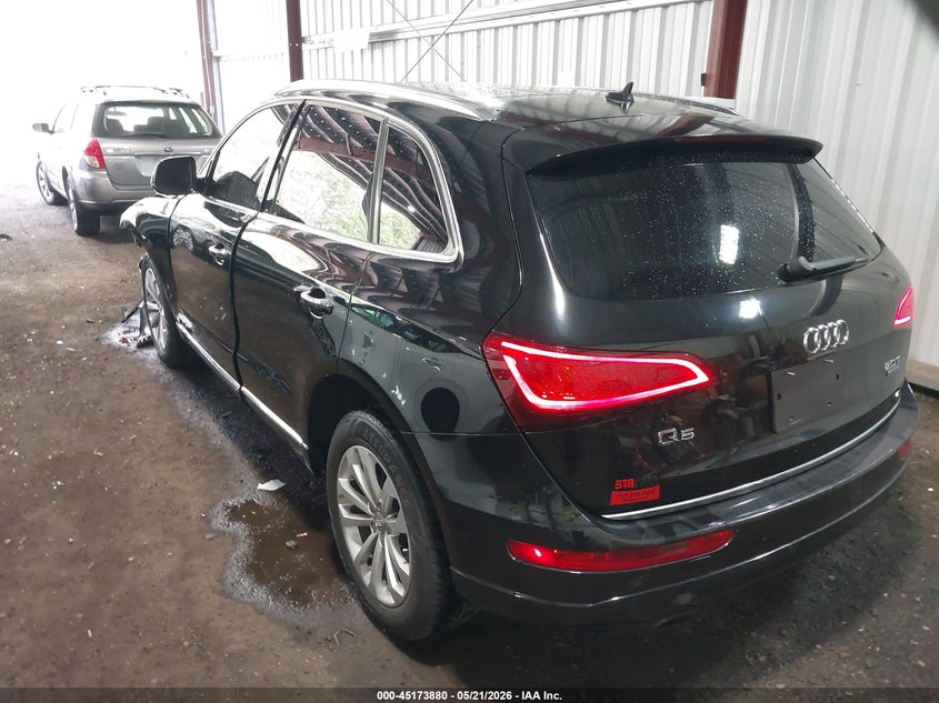 Vin: wa1cfafp9fa080868, lot: 45671566, audi q5 2.0t premium 20153