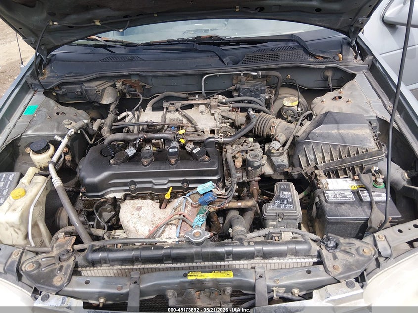 2001 Nissan Sentra Gxe VIN: 3N1CB51D21L498134 Lot: 45173892