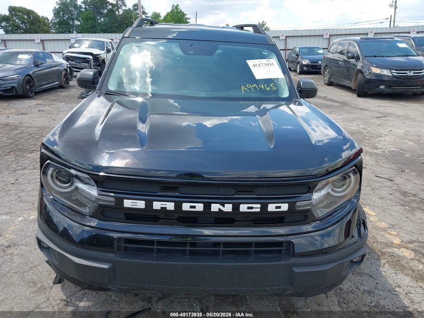 2021 Ford Bronco Sport Outer Banks VIN: 3FMCR9C68MRA99465 Lot: 45173935